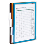 Durable® VARIO Wall Reference System, 5 Panels, Letter, Asst. Borders and Panels (DBL555200) Each