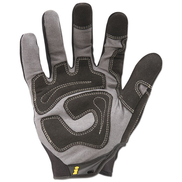 Ironclad General Utility Spandex Gloves, Black, X-Large, Pair (IRNGUG05XL)