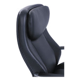 La-Z-Boy® Commercial 2000 Big/Tall Executive Chair, Supports Up to 400 lb, 20.5" to 23.5" Seat Height, Black Seat/Back, Silver Base (LZB48968) Each