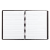 Blueline® Duraflex Poly Notebook, 1-Subject, Medium/College Rule, Black Cover, (80) 11 x 8.5 Sheets (REDB4181) Each