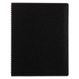 Blueline® Duraflex Poly Notebook, 1-Subject, Medium/College Rule, Black Cover, (80) 11 x 8.5 Sheets (REDB4181) Each