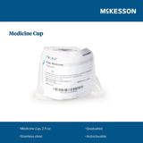 McKesson Argent™ Medicine Cup 2 oz. Silver Stainless Steel Reusable NonSterile (970121_EA) 1/EA