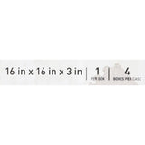 McKesson Seat Cushion 16 W X 16 L X 3 D Inch Foam / Gel (1065560_EA) 1/EA
