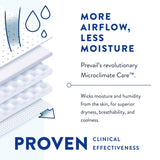 Prevail® Air™ Unisex Adult Incontinence Brief Size 1 / Medium Disposable Heavy Absorbency (1234063_CS) 80/CS