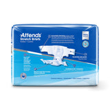 Attends® Stretch Unisex Adult Incontinence Brief Large / X-Large Disposable Heavy Absorbency (981738_CS) 96/CS