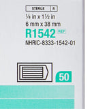 Steri-Strip™ Skin Closure Strip 1/4 X 1-1/2 Inch Nonwoven Material Reinforced Strip White (5781_EA) 1/EA