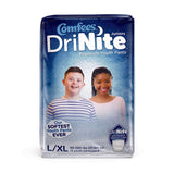 Comfees® DriNite® Juniors Unisex Youth Absorbent Underwear Pull On with Tear Away Seams Large / X-Large Disposable Heavy Absorbency (1150966_CS) 52/CS