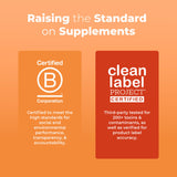 Mary Ruth's® Liquid Morning Multivitamin + Hair Growth Multivitamin Supplement Vitamin A / C / D / E 1,010 mcg - 90 mg - 20 mcg - 18 mg Strength Liquid 30 oz. Peach Mango Flavor (1271759_EA) 1/EA