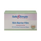 Safe N Simple™ Skin Barrier Wipe 43% / 20% Strength Isopropyl Alcohol / Butyl Ester of PVM/MA Copolymer Individual Packet NonSterile (895485_EA) 1/EA