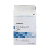 McKesson Non-Adherent Dressing 3 X 4 Inch Sterile 100 per Pack (373777_EA) 1/EA