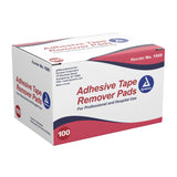 Dynarex Adhesive Remover Pad 100 per Pack (58864_CS) 1000/CS