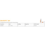 Solosite Hydrogel Wound Dressing 3 oz. Gel / Amorphous NonSterile (224395_CS) 12/CS