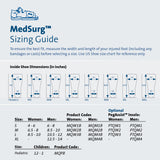 MedSurg™ Post-Op Shoe X-Large Male Black (683885_CS) 36/CS