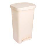 McKesson Trash Can 52 Quart / 13 gal. Beige Plastic Rectangular (1223704_EA) 1/EA