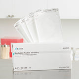 McKesson Argent™ Sure-Check® Sterilization Pouch Ethylene Oxide (EO) Gas / Steam 5-1/4 X 10 Inch Transparent / Blue Self Seal Paper / Film (524880_BX) 200/BX