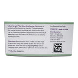 Safe N Simple™ No-Sting Skin Barrier Wipe 60% / 20% Strength Purified Water / Polyvinylpyrrolidone / Glycerin / Propylene Glycol Individual Packet Sterile (869585_CS) 2500/CS