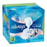 Always® Infinity with Flex Foam Feminine Pad Maxi with Wings Super Absorbency (1086785_CS) 192/CS