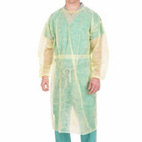 Cardinal Health™ Protective Procedure Gown One Size Fits Most Yellow NonSterile Not Rated Disposable (466476_PK) 1/PK