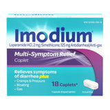 Imodium® Multi-Symptom Anti-Diarrheal 125 mg - 2 mg Strength Caplet 18 per Box (1228787_BX) 18/BX