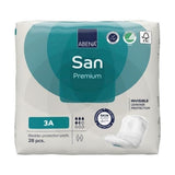 Abena® San Premium Bladder Control Pad 4.3 X 12.9 Inch Moderate Absorbency Fluff / Polymer Core Size 3A (1218215_PK) 28/PK