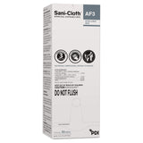 Sani-Cloth® AF3 Surface Disinfectant Cleaner Premoistened Germicidal Manual Pull Wipe 50 Count Individual Packet Mild Scent NonSterile (815082_BX) 50/BX