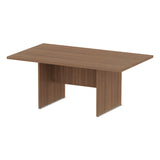 Alera® Alera Valencia Series Conference Table, Rectangular, 70.88w x 41.38d x 29.5h, Modern Walnut (ALEVA717242WA) Each