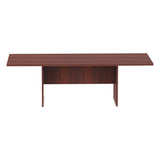 Alera® Alera Valencia Series Conference Table, Rectangular, 94.5w x 41.38d x 29.5h, Medium Cherry (ALEVA719642MC) Each
