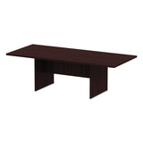 Alera® Alera Valencia Series Conference Table, Rectangular, 94.5w x 41.38d x 29.5h, Mahogany (ALEVA719642MY) Each