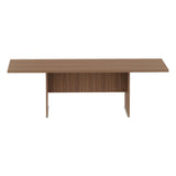 Alera® Alera Valencia Series Conference Table, Rectangular, 94.5w x 41.38d x 29.5h, Modern Walnut (ALEVA719642WA) Each