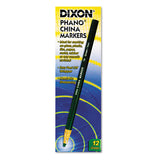 Dixon® China Marker, Green, Dozen (DIX00074) Case of 12