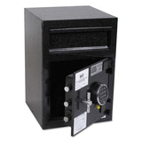 FireKing® Depository Security Safe, 0.95 cu ft, 14 x 15.5 x 20, Black (FIRSB2014BLEL) Each