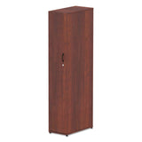 Alera® Alera Valencia Series Wardrobe, 11.88w x 22.78d x 65h, Medium Cherry (ALEVA621224MC) Each