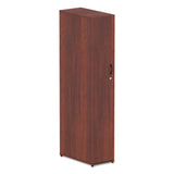 Alera® Alera Valencia Series Wardrobe, 11.88w x 22.78d x 65h, Medium Cherry (ALEVA621224MC) Each