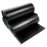 AccuFit® Linear Low Density Can Liners with AccuFit Sizing, 23 gal, 1.3 mil, 28" x 45", Black, 20 Bags/Roll, 10 Rolls/Carton (HERH5645PKR01) Case of 200