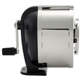X-ACTO® KS Manual Classroom Pencil Sharpener, Table/Wall-Mount Design, Manually-Powered, 2.75 x 4.75 x 4.25, Black/Nickel (EPI1031LMR) Each