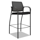 HON® Ignition 2.0 Ilira-Stretch Mesh Back Cafe Height Stool, Supports Up to 300 lb, 31" High Seat, Black Seat/Back, Black Base (HONIC108IMCU10) Each
