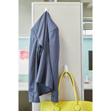 Command™ General Purpose Designer Hooks, Small/Medium, Plastic, White, 1lb and 3 lb Capacities, 4 Hooks and 4 Strips/Pack (MMM170812VPES) Pack of 4