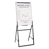 Quartet® Futura Dry Erase Presentation Easel, 26 x 35, White Surface, Black Steel Frame (QRT351900) Each