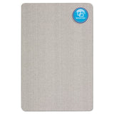Quartet® Oval Office Fabric Board, 36 x 24, Gray Surface (QRT7683G) Each