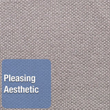 Quartet® Oval Office Fabric Board, 48 x 36, Gray Surface (QRT7684G) Each