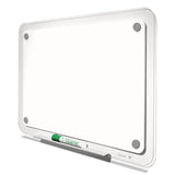 Quartet® iQ Total Erase Translucent-Edge Board, 11 x 7, White Surface, Clear Plastic Frame (QRTTM1107) Each