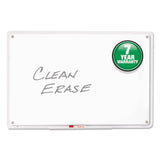 Quartet® iQ Total Erase Translucent-Edge Board, 36 x 23, White Surface, Clear Plastic Frame (QRTTM3623) Each