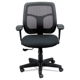 Eurotech Apollo Mid-Back Mesh Chair, 18.1" to 21.7" Seat Height, Black (EUTMT9400BK)