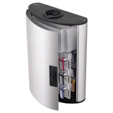 Durable® Key Box Plus, 54-Key, Brushed Aluminum, Silver, 11.75 x 4.63 x 15.75 (DBL196823) Each