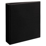 Avery® Heavy-Duty Non Stick View Binder with DuraHinge and Slant Rings, 3 Rings, 2" Capacity, 11 x 8.5, Black, (5500) (AVE05500) Each