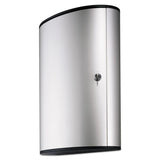 Durable® Locking Key Cabinet, 72-Key, Brushed Aluminum, Silver, 11.75 x 4.63 x 15.75 (DBL195523) Each