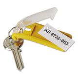 Durable® Tags for Locking Key Cabinets, Plastic, 1.13 x 2.75, Dark Blue, 6/Pack (DBL195707) Pack of 6