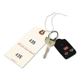 Avery® Duplicate Auto Park Tags, 1-500, 4.75 x 2.38, Manila, 500/Box (AVE18670) Pack of 500