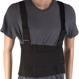 DMI® Occupational Back Support One Size Fits Most Hook and Loop Closure 28 to 40 Inch Waist Circumference 9 Inch Height Adult (836306_EA) 1/EA