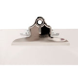 Saunders Recycled Plastic Clipboard with Ruler Edge, 1" Clip Capacity, Holds 8.5 x 11 Sheets, Clear (SAU21803) Each